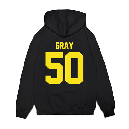 Oregon - NCAA Football : Tionne Gray - Vintage Helmet Premium Hooded Sweatshirt-1