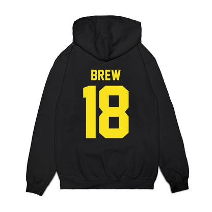 Oregon - NCAA Football : Dorian Brew - Vintage Helmet Premium Hooded Sweatshirt-1