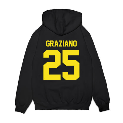 Oregon - NCAA Football : Rocco Graziano - Vintage Helmet Premium Hooded Sweatshirt-1