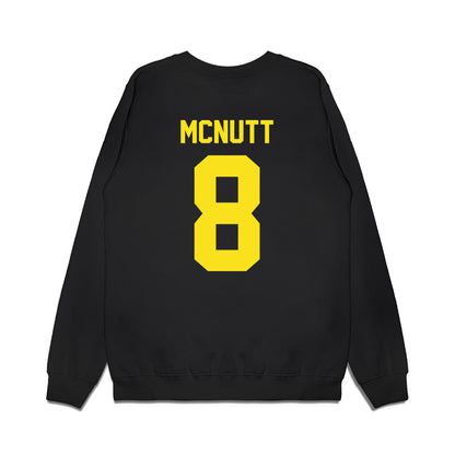 Oregon - NCAA Football : Trey McNutt - Vintage Helmet Premium Crewneck Sweatshirt-1
