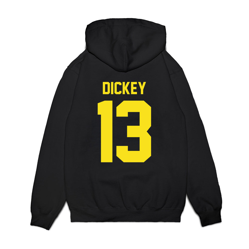 Oregon - NCAA Football : Jurrion Dickey - Vintage Helmet Premium Hooded Sweatshirt-1