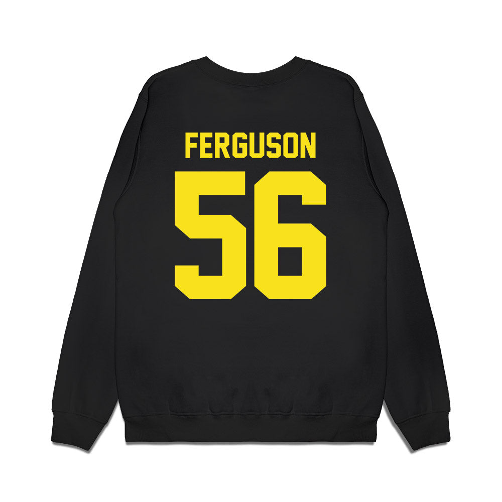 Oregon - NCAA Football : Trent Ferguson - Vintage Helmet Premium Crewneck Sweatshirt-1