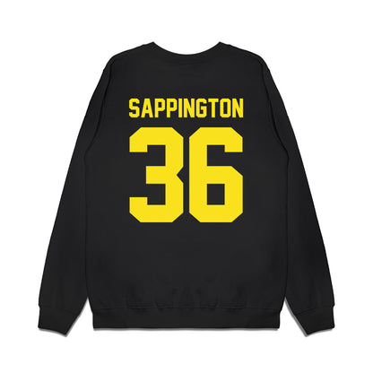 Oregon - NCAA Football : Atticus Sappington - Vintage Helmet Premium Crewneck Sweatshirt-1