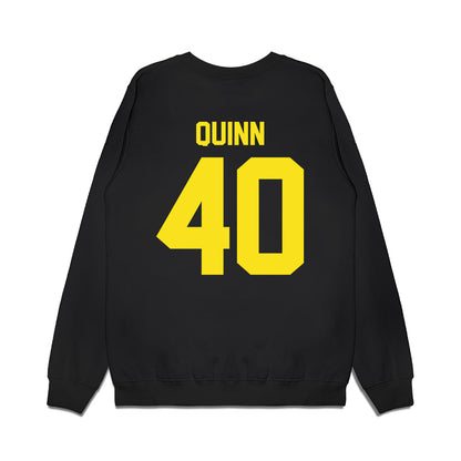 Oregon - NCAA Football : Zander Quinn - Vintage Helmet Premium Crewneck Sweatshirt-1