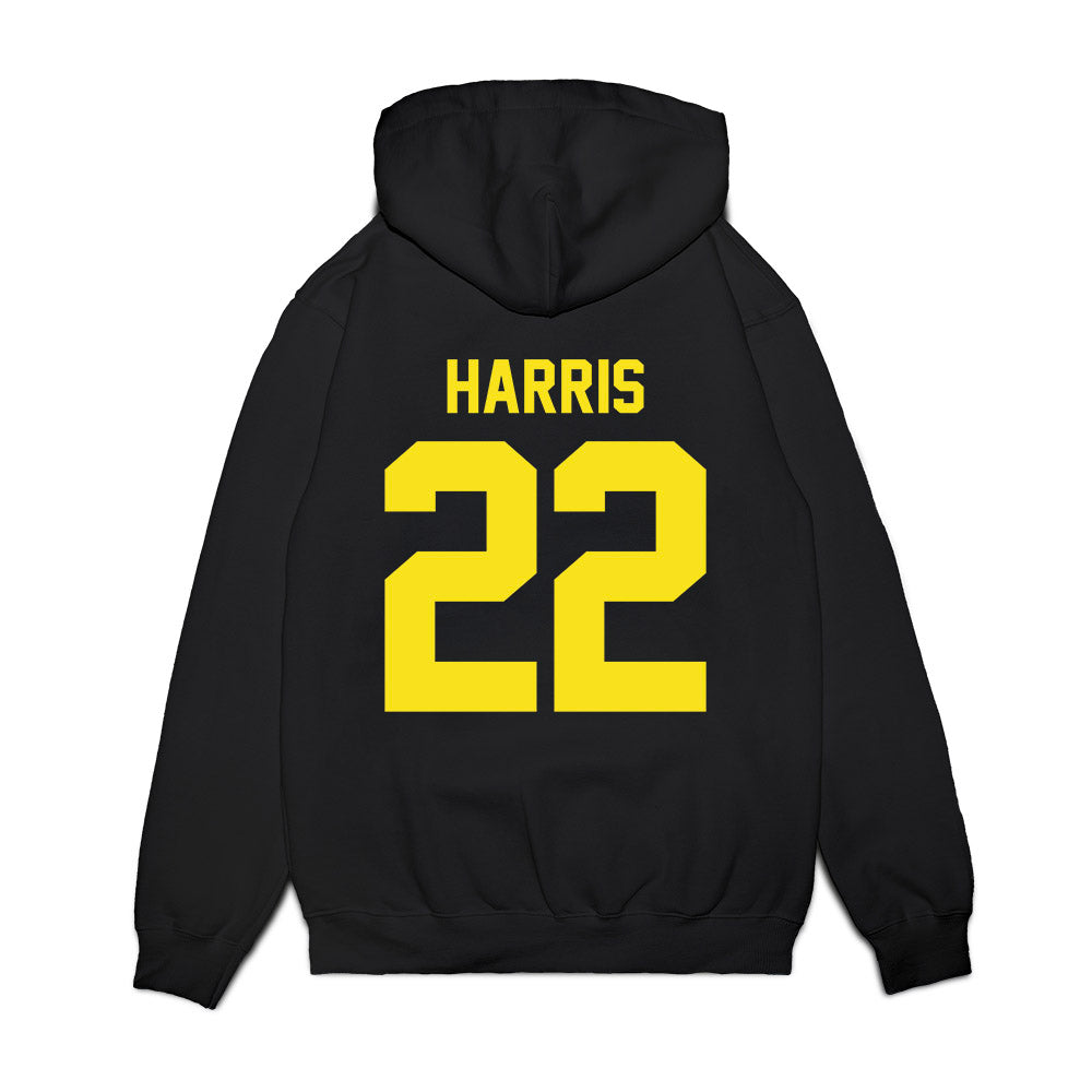 Oregon - NCAA Football : Jay Harris - Vintage Helmet Premium Hooded Sweatshirt-1