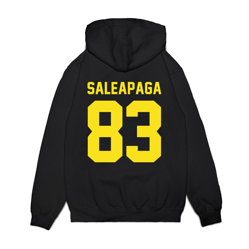 Oregon - NCAA Football : Roger Saleapaga - Vintage Helmet Premium Hooded Sweatshirt-1
