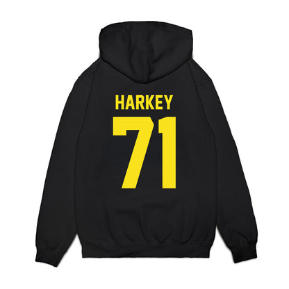 Oregon - NCAA Football : Alex Harkey - Vintage Helmet Premium Hooded Sweatshirt-1