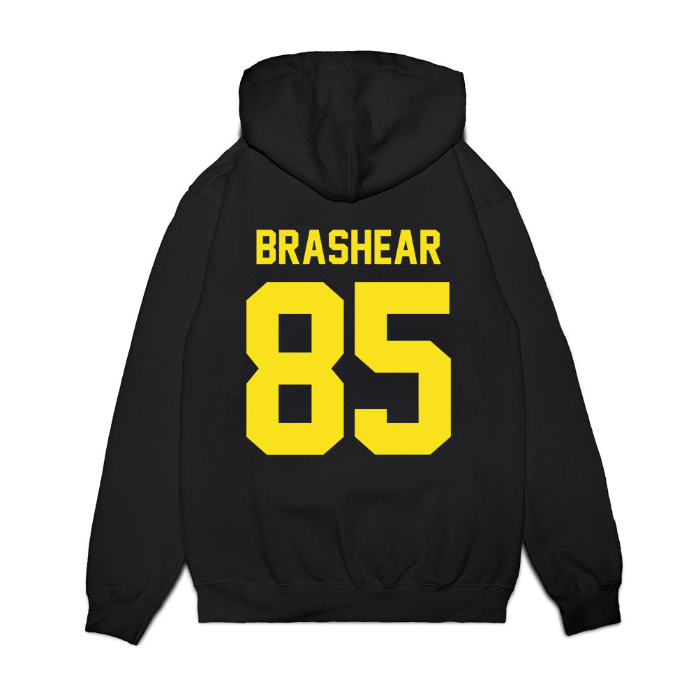Oregon - NCAA Football : Travis Brashear - Vintage Helmet Premium Hooded Sweatshirt-1