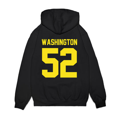 Oregon - NCAA Football : A'Mauri Washington - Vintage Helmet Premium Hooded Sweatshirt-1