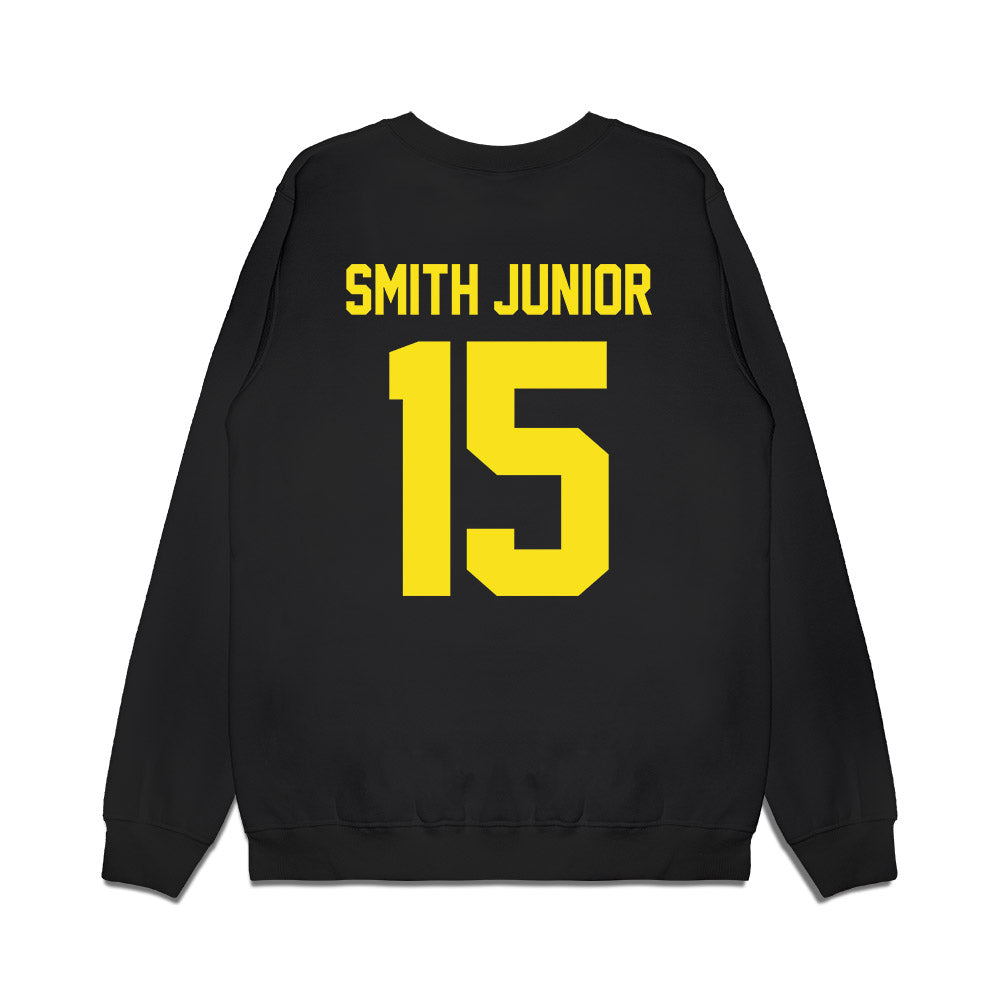 Oregon - NCAA Football : Akili Smith Junior - Vintage Helmet Premium Crewneck Sweatshirt-1