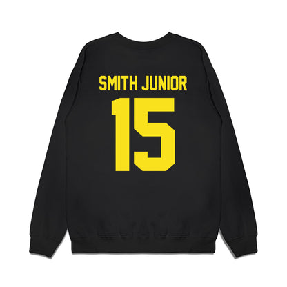 Oregon - NCAA Football : Akili Smith Junior - Vintage Helmet Premium Crewneck Sweatshirt-1