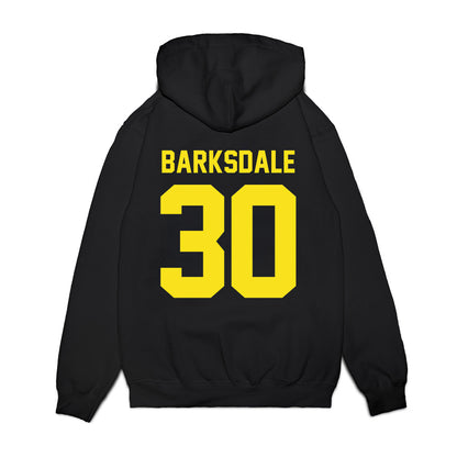 Oregon - NCAA Football : Xavier Barksdale - Vintage Helmet Premium Hooded Sweatshirt-1