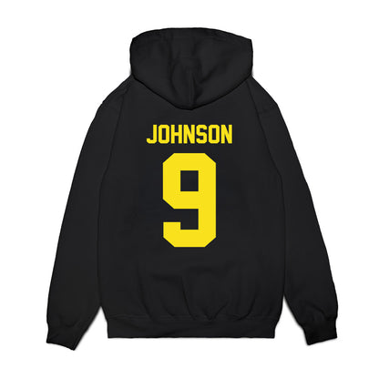 Oregon - NCAA Football : Jamari Johnson - Vintage Helmet Premium Hooded Sweatshirt-1