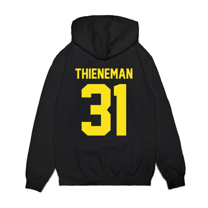 Oregon - NCAA Football : Dillon Thieneman - Vintage Helmet Premium Hooded Sweatshirt-1