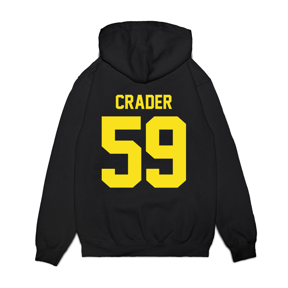 Oregon - NCAA Football : Fox Crader - Vintage Helmet Premium Hooded Sweatshirt-1