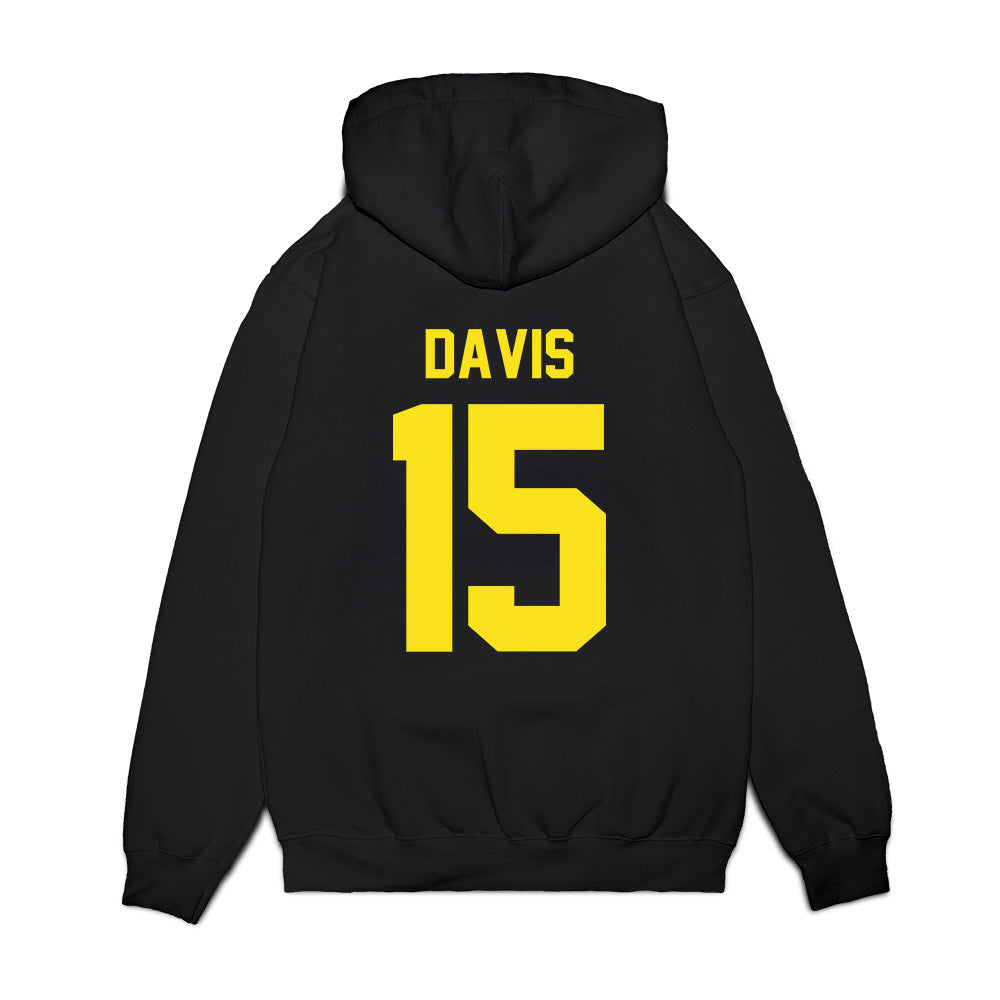 Oregon - NCAA Football : Solomon Davis - Vintage Helmet Premium Hooded Sweatshirt-1