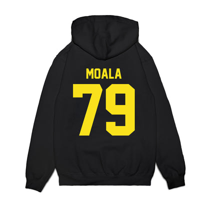 Oregon - NCAA Football : Lipe Moala - Vintage Helmet Premium Hooded Sweatshirt-1