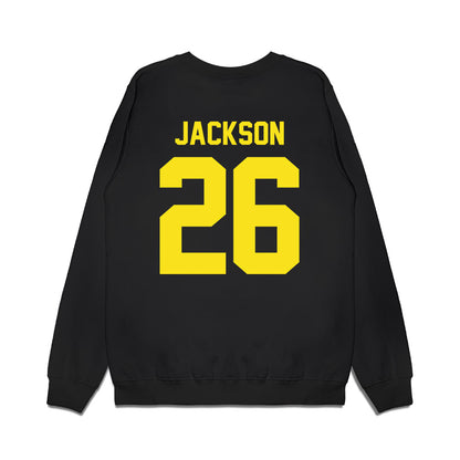 Oregon - NCAA Football : Devon Jackson - Vintage Helmet Premium Crewneck Sweatshirt-1
