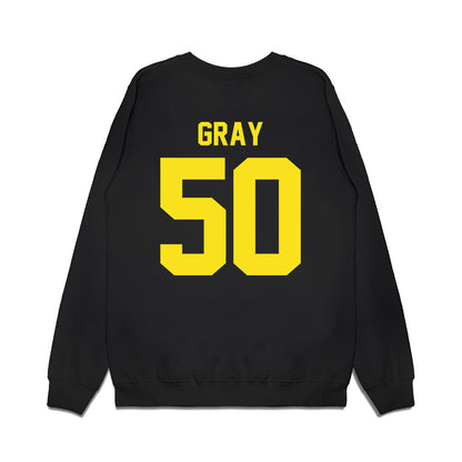 Oregon - NCAA Football : Tionne Gray - Vintage Helmet Premium Crewneck Sweatshirt-1