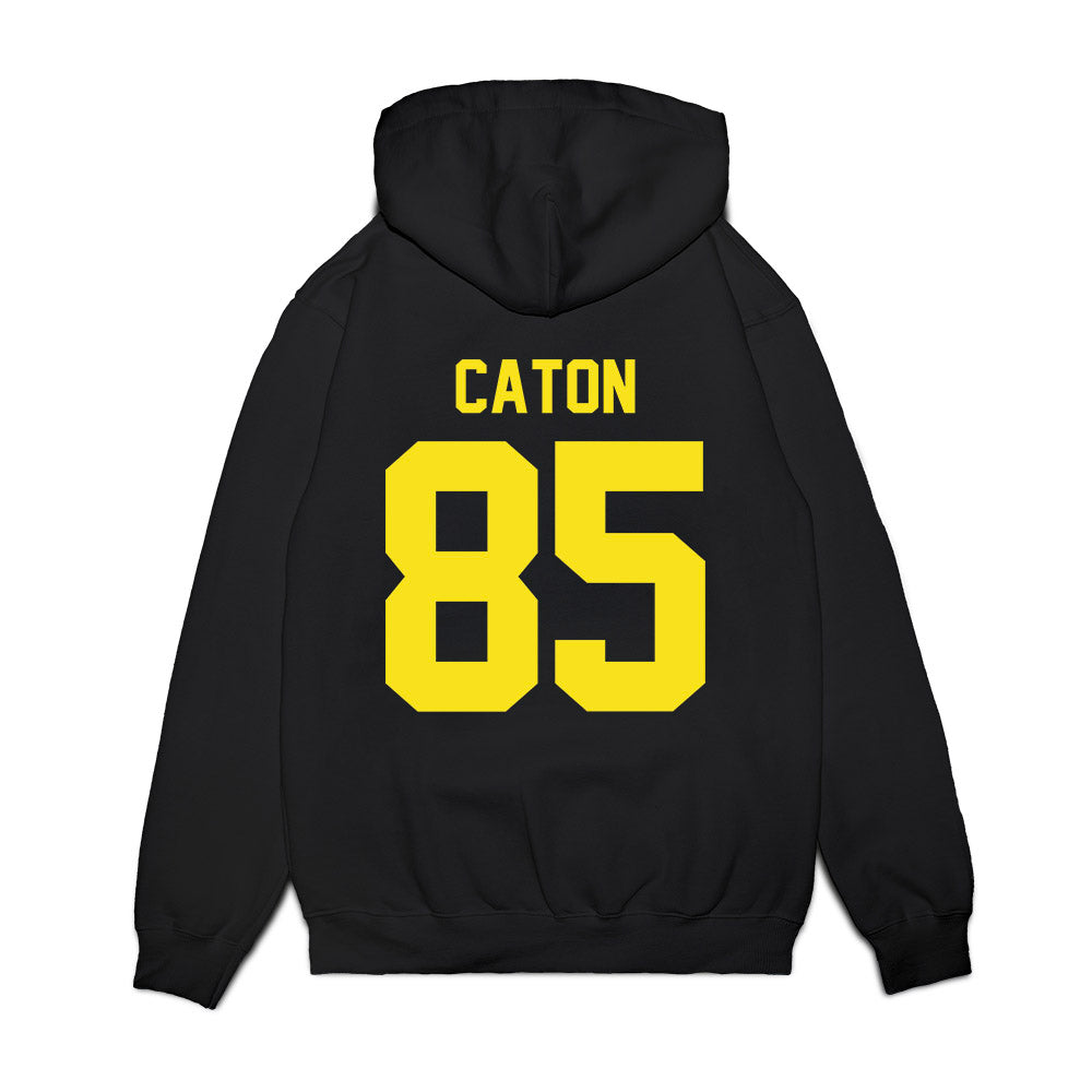 Oregon - NCAA Football : Kade Caton - Vintage Helmet Premium Hooded Sweatshirt-1