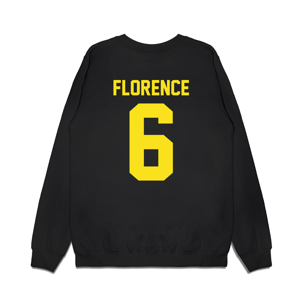 Oregon - NCAA Football : Jahlil Florence - Vintage Helmet Premium Crewneck Sweatshirt-1