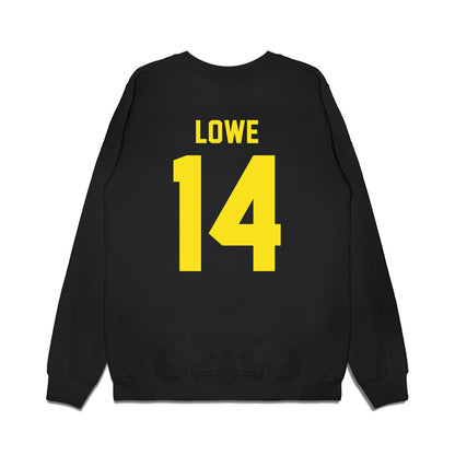 Oregon - NCAA Football : Justius Lowe - Vintage Helmet Premium Crewneck Sweatshirt-1
