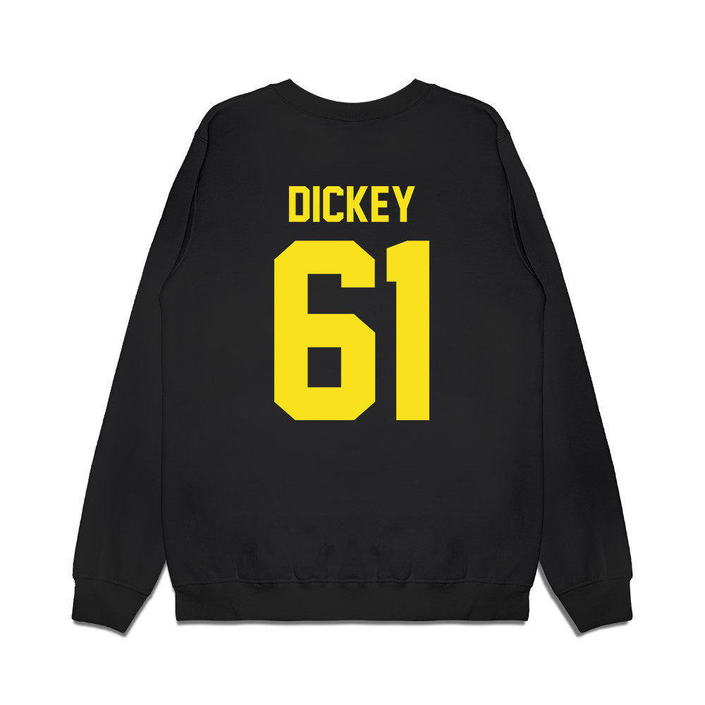 Oregon - NCAA Football : JaJuan Dickey - Vintage Helmet Premium Crewneck Sweatshirt-1