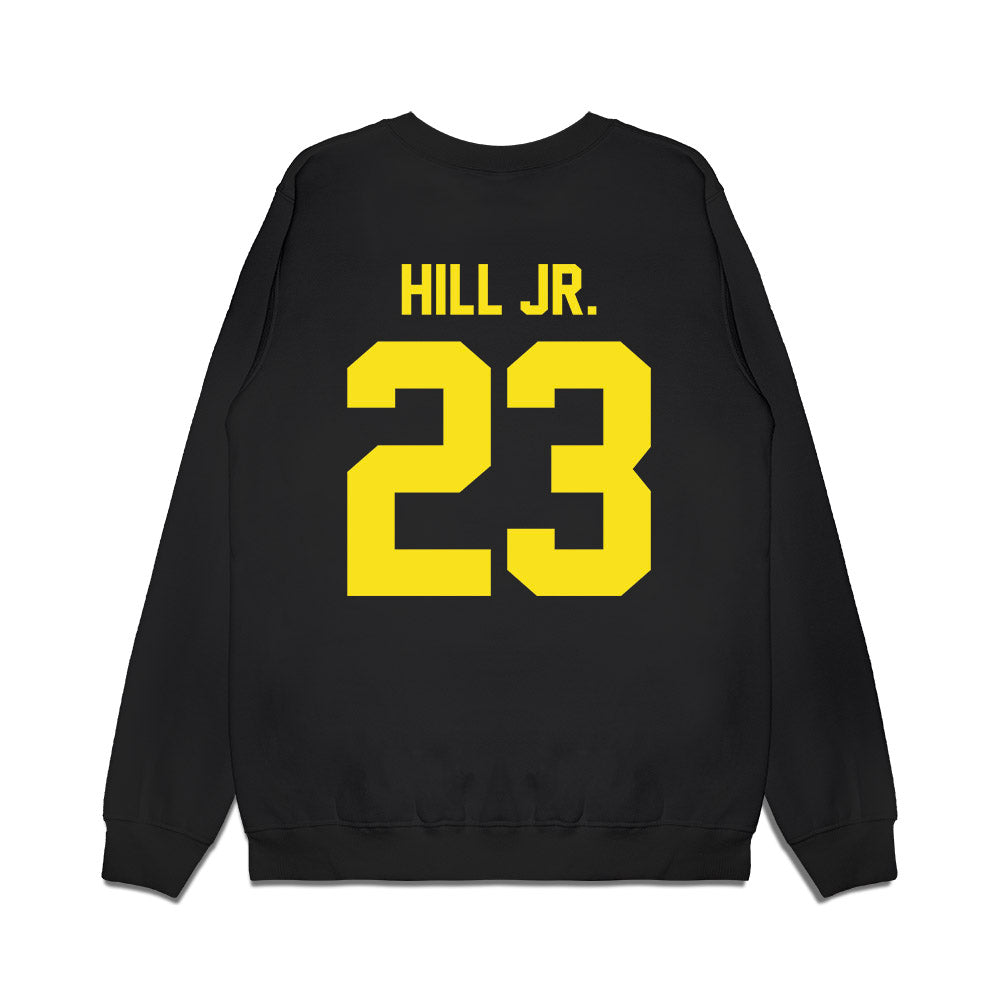 Oregon - NCAA Football : Dierre Hill Jr. - Vintage Helmet Premium Crewneck Sweatshirt-1