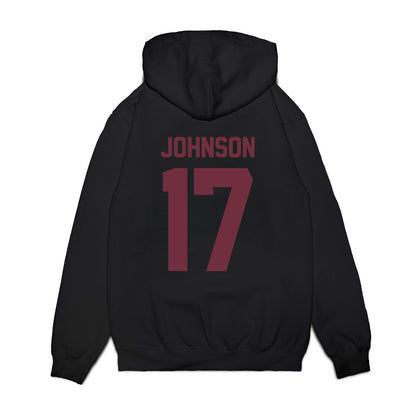 Mississippi State - NCAA Football : Kyle Johnson - Vintage Helmet Premium Hooded Sweatshirt-1