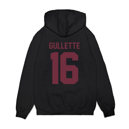 Mississippi State - NCAA Football : Derion Gullette - Vintage Helmet Premium Hooded Sweatshirt-1