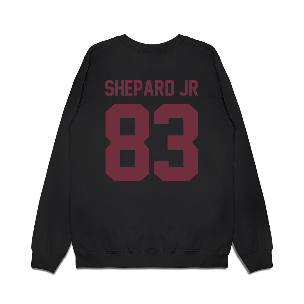 Mississippi State - NCAA Football : Ferzell Shepard Jr - Vintage Helmet Premium Crewneck Sweatshirt-1