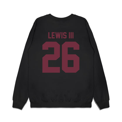 Mississippi State - NCAA Football : Dwight Lewis III - Vintage Helmet Premium Crewneck Sweatshirt-1