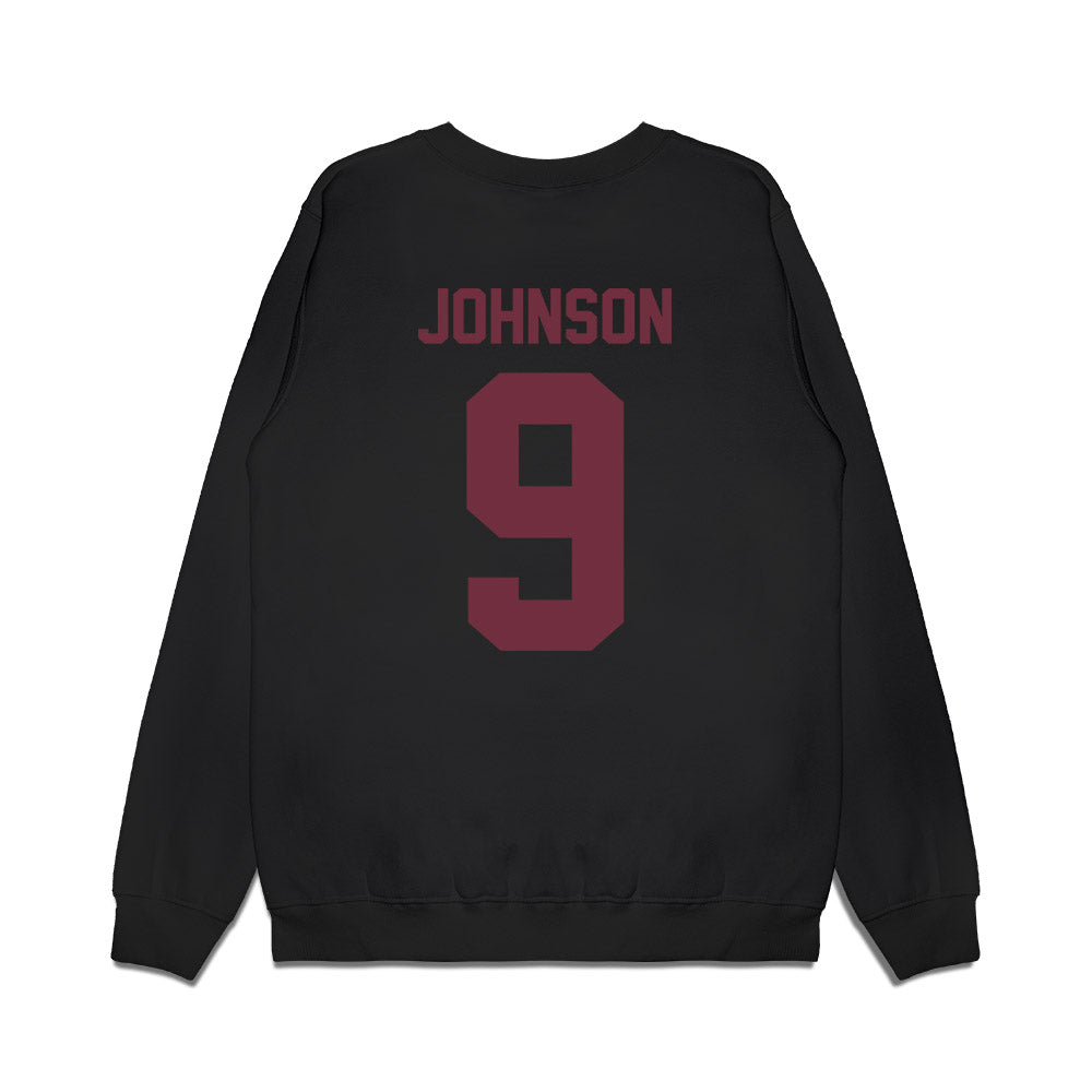 Mississippi State - NCAA Football : Ricky Johnson - Vintage Helmet Premium Crewneck Sweatshirt-1