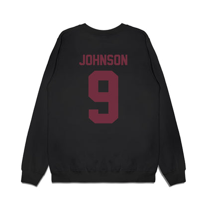 Mississippi State - NCAA Football : Ricky Johnson - Vintage Helmet Premium Crewneck Sweatshirt-1