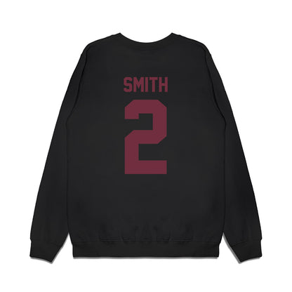 Mississippi State - NCAA Football : Isaac Smith - Vintage Helmet Premium Crewneck Sweatshirt-1