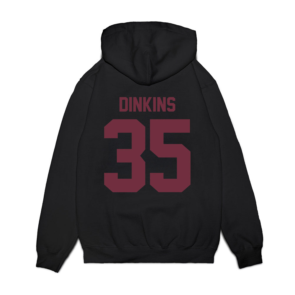 Mississippi State - NCAA Football : Kalvin Dinkins - Vintage Helmet Premium Hooded Sweatshirt-1