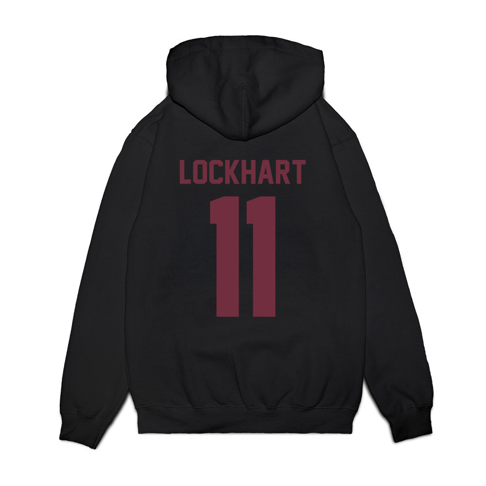 Mississippi State - NCAA Football : Tyler Lockhart - Vintage Helmet Premium Hooded Sweatshirt-1