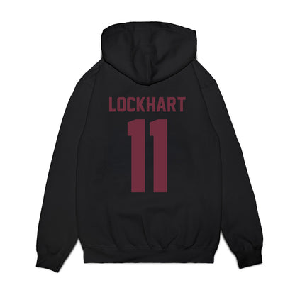 Mississippi State - NCAA Football : Tyler Lockhart - Vintage Helmet Premium Hooded Sweatshirt-1