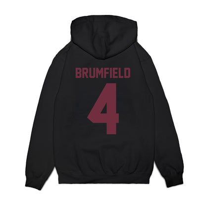 Mississippi State - NCAA Football : DeAgo Brumfield - Vintage Helmet Premium Hooded Sweatshirt-1