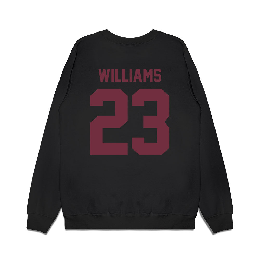 Mississippi State - NCAA Football : Trevion Williams - Vintage Helmet Premium Crewneck Sweatshirt-1