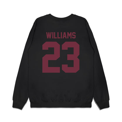 Mississippi State - NCAA Football : Trevion Williams - Vintage Helmet Premium Crewneck Sweatshirt-1