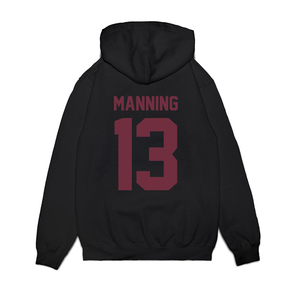 Mississippi State - NCAA Football : Jahron Manning - Vintage Helmet Premium Hooded Sweatshirt-1