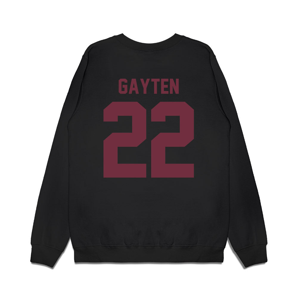 Mississippi State - NCAA Football : Xavier Gayten - Vintage Helmet Premium Crewneck Sweatshirt-1
