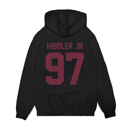 Mississippi State - NCAA Football : Terrance Hibbler Jr - Vintage Helmet Premium Hooded Sweatshirt-1