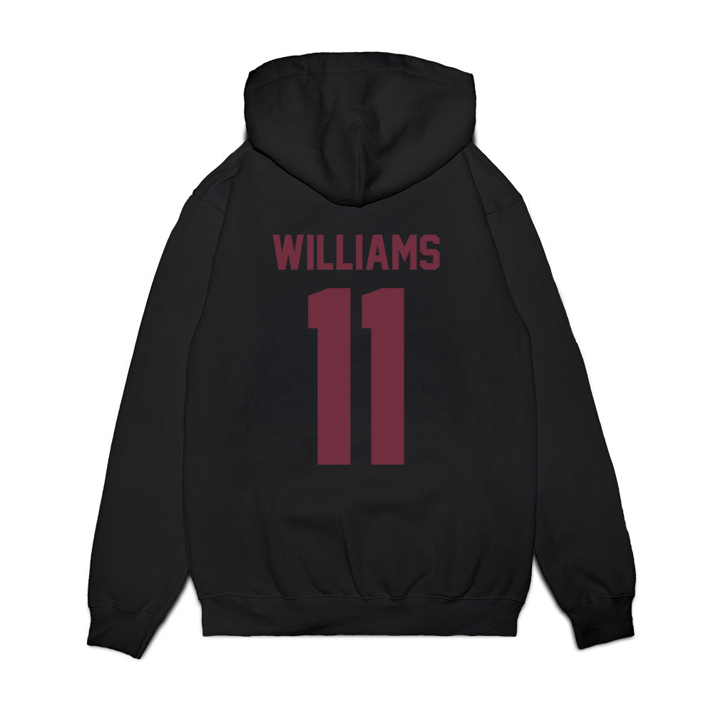 Mississippi State - NCAA Football : Ayden Williams - Vintage Helmet Premium Hooded Sweatshirt-1