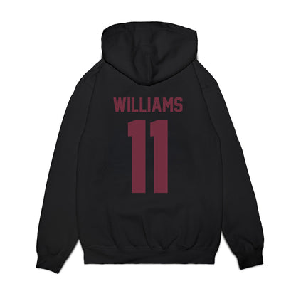 Mississippi State - NCAA Football : Ayden Williams - Vintage Helmet Premium Hooded Sweatshirt-1