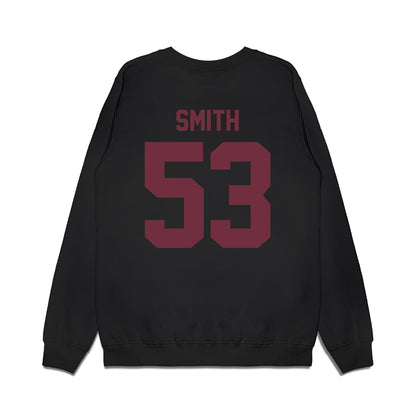 Mississippi State - NCAA Football : Brennan Smith - Vintage Helmet Premium Crewneck Sweatshirt-1