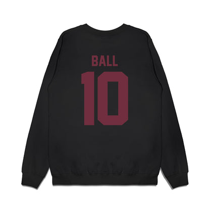 Mississippi State - NCAA Football : Cameron Ball - Vintage Helmet Premium Crewneck Sweatshirt-1