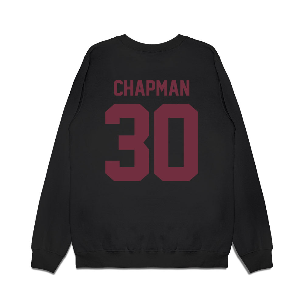 Mississippi State - NCAA Football : Montrell Chapman - Vintage Helmet Premium Crewneck Sweatshirt-1