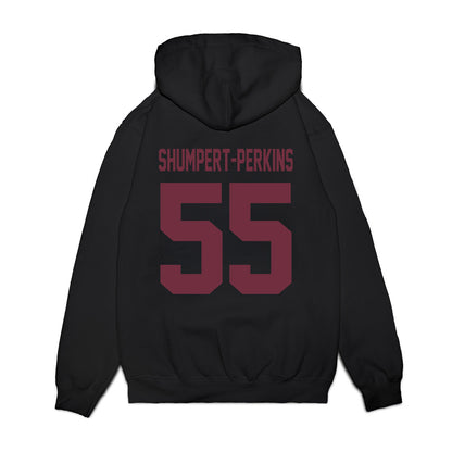 Mississippi State - NCAA Football : Jakheem Shumpert-Perkins - Vintage Helmet Premium Hooded Sweatshirt-1
